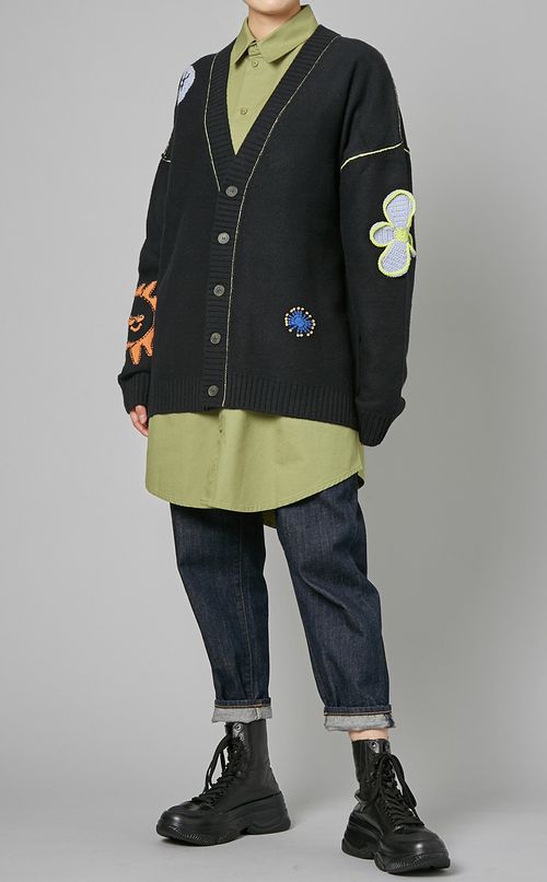 オーバーサイズシャツワンピース