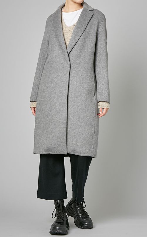 ウールシングルテーラードコー卜