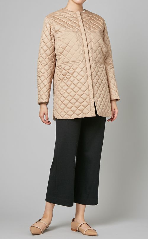 ウール混フレアパンツ