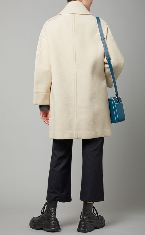 ウールパッチポケットコート