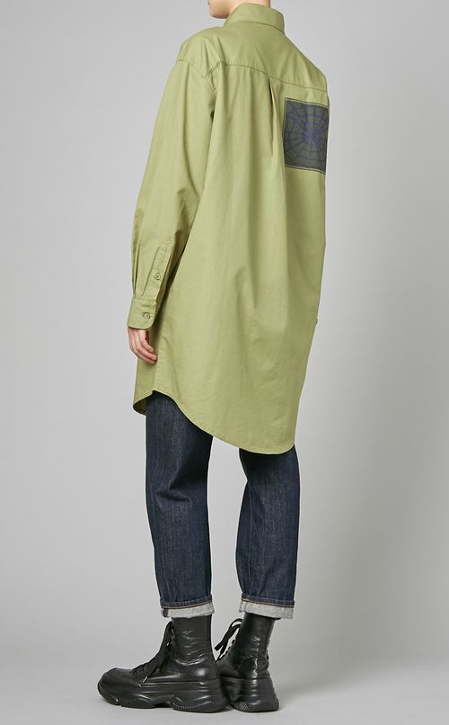 オーバーサイズシャツワンピース