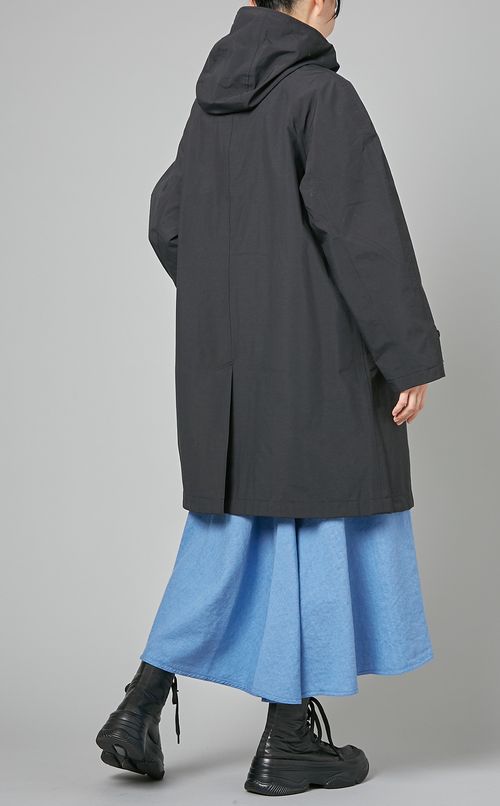 ナイロンフーディコート