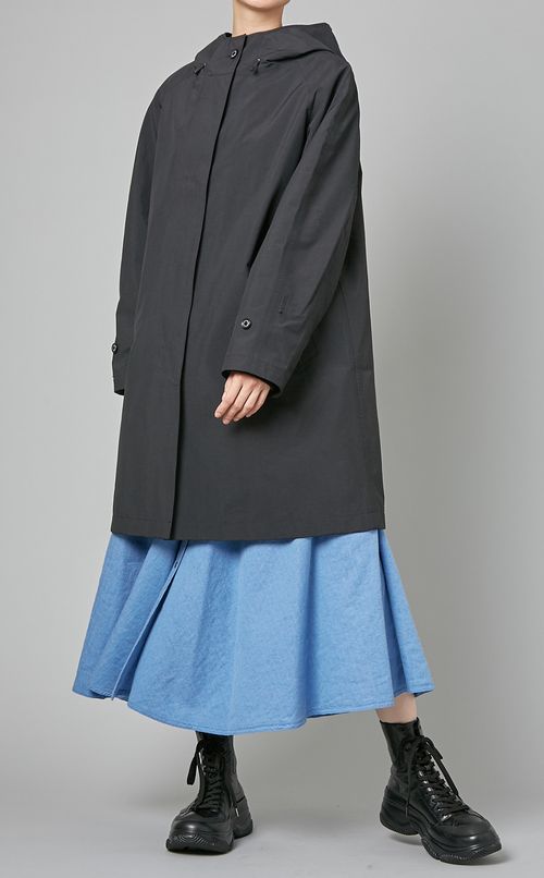 ウエス卜切替フロントボタンフレアスカー卜