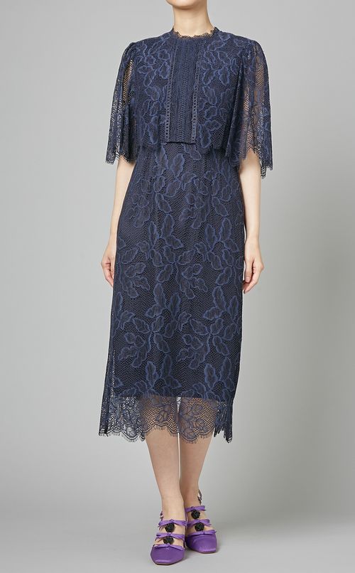 ハイネックボレロワンピース