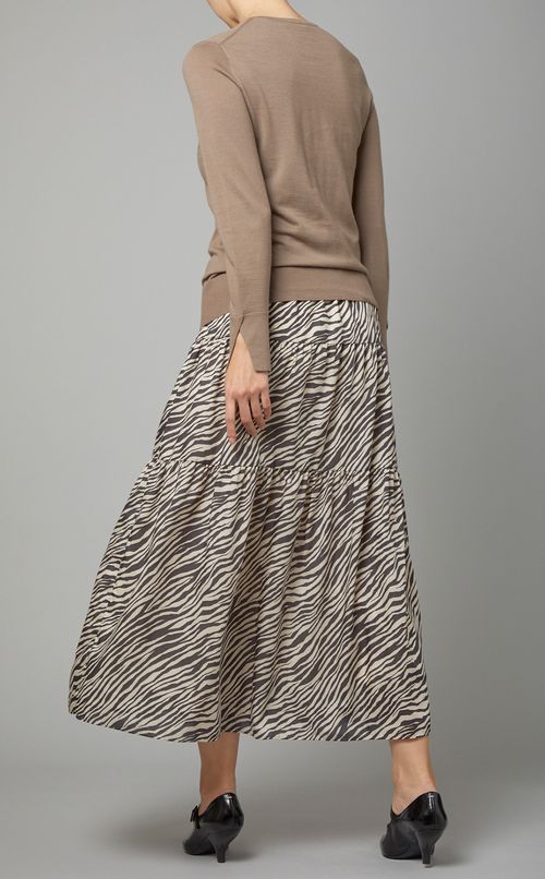 ウールスリットカフニットプルオーバー