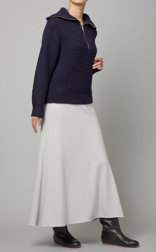 ウールマーメイドロングスカート