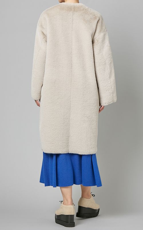 リバーシブルエコムートンコート