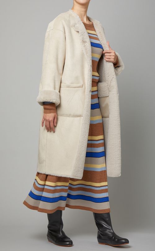 リバーシブルエコムートンコート