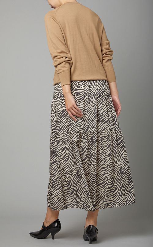 ウールメタルボタンニットカーディガン