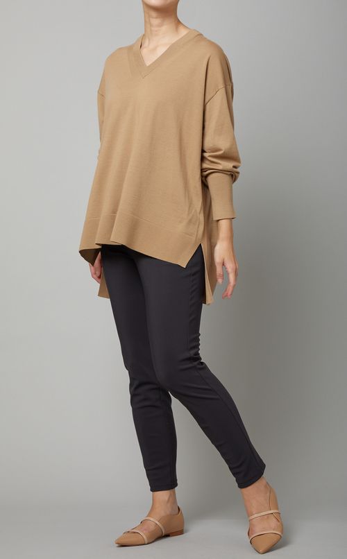 ウールハイゲージニットプルオーバー