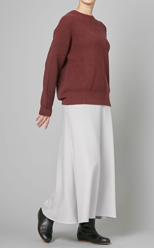 ウールマーメイドロングスカート