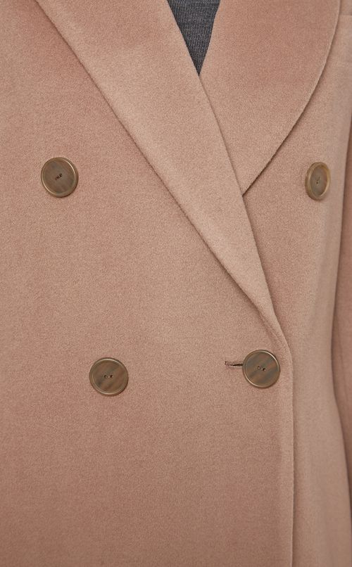 リュクスウールダブルブレストコート