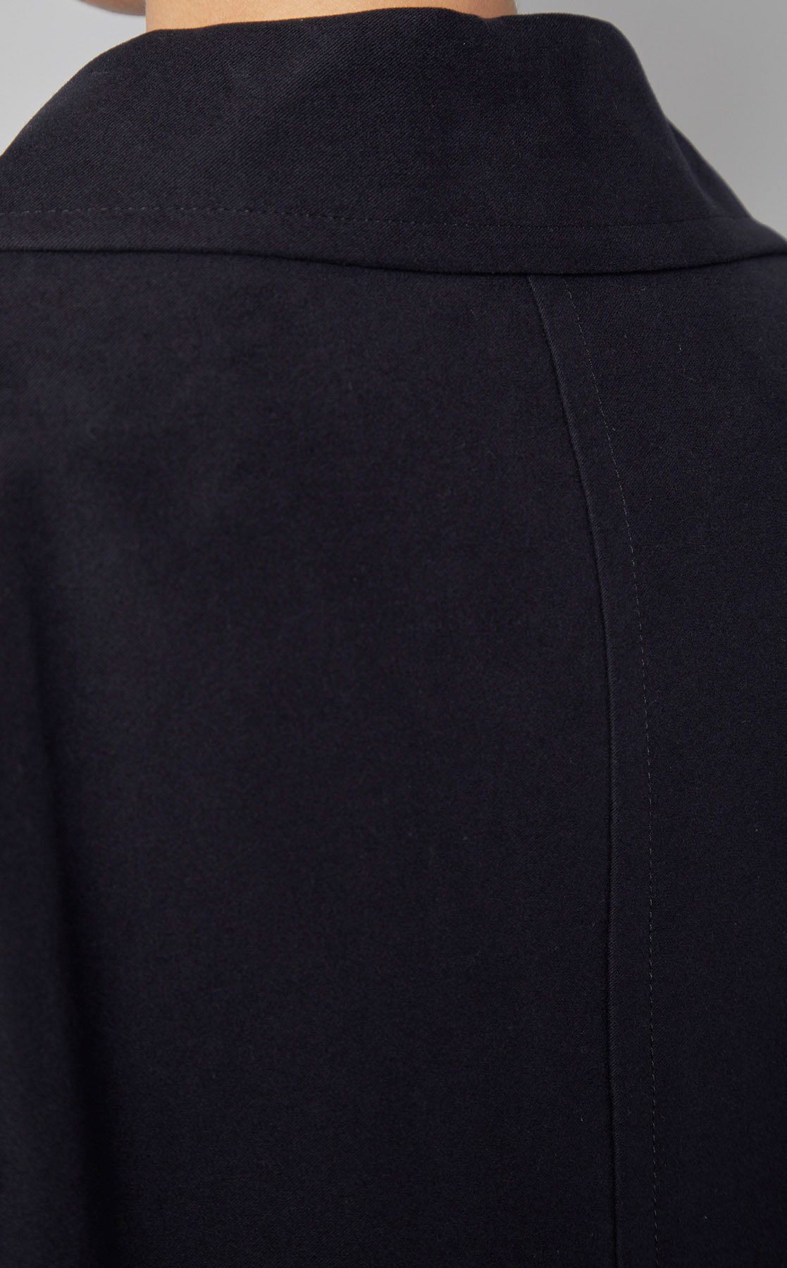 DES PRÉS｜コットンモールスキンクロップドPコート