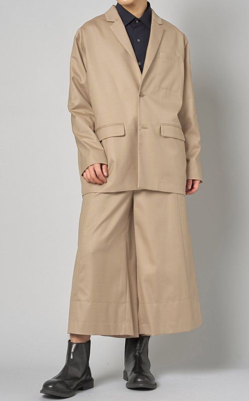 2Bウールリラックスジャケット