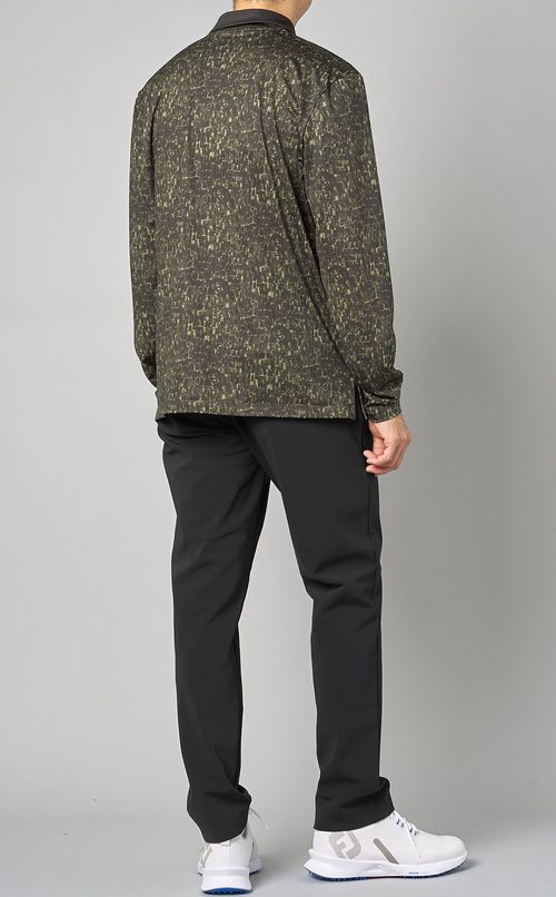 【手洗い可】カモフラージュプリントポロシャツ