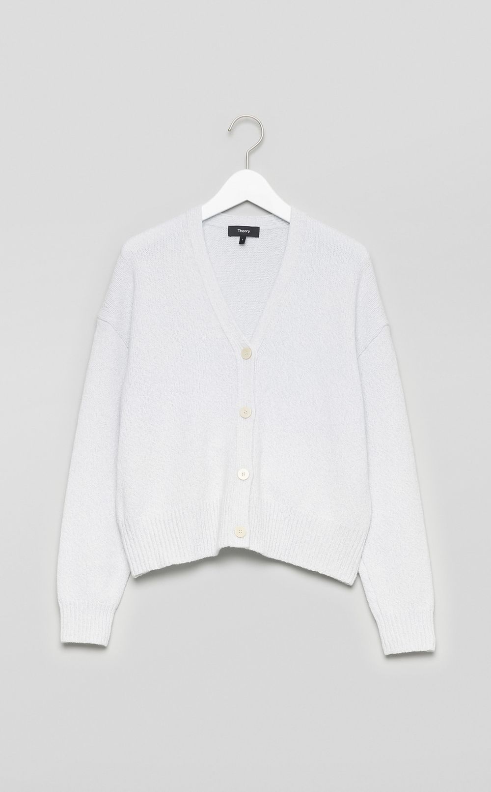 フェルトウールクロップドカーディガン