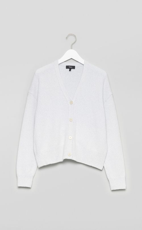 フェルトウールクロップドカーディガン