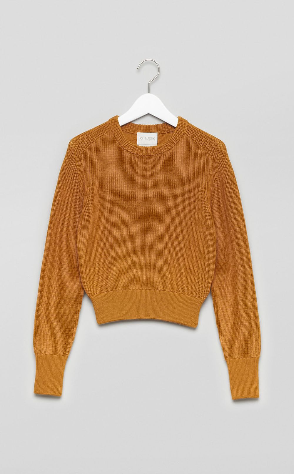 ウールクルーネックニットプルオーバー