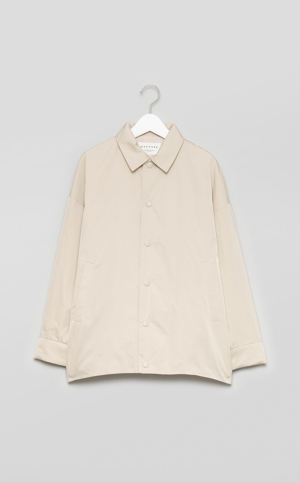 ダブルサテン中綿コーチジャケット