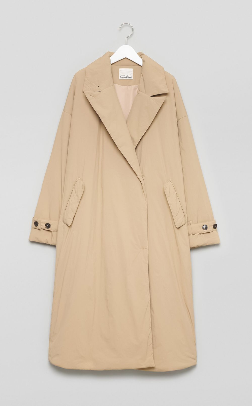 中綿ロングコート