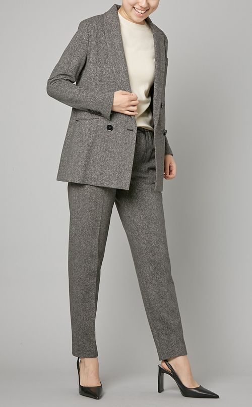 ツイードダブルブレストジャケット