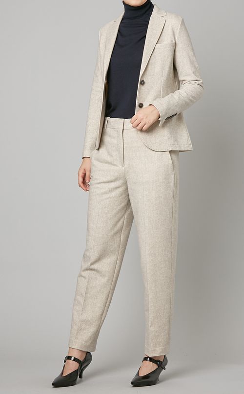 クロップドキャロットパンツ