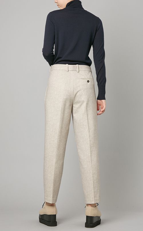 クロップドキャロットパンツ