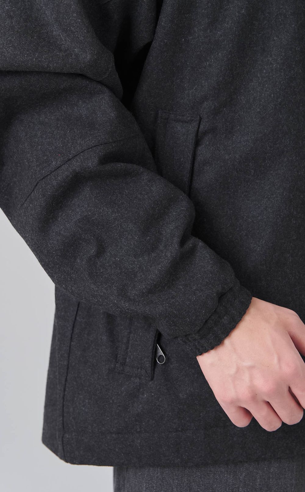 ウールメルトンハイドレナジャケット