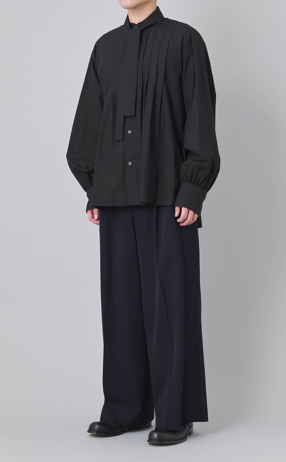 タイプライターボウタイシャツ