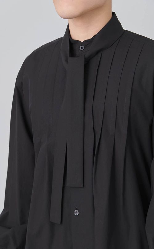 タイプライターボウタイシャツ