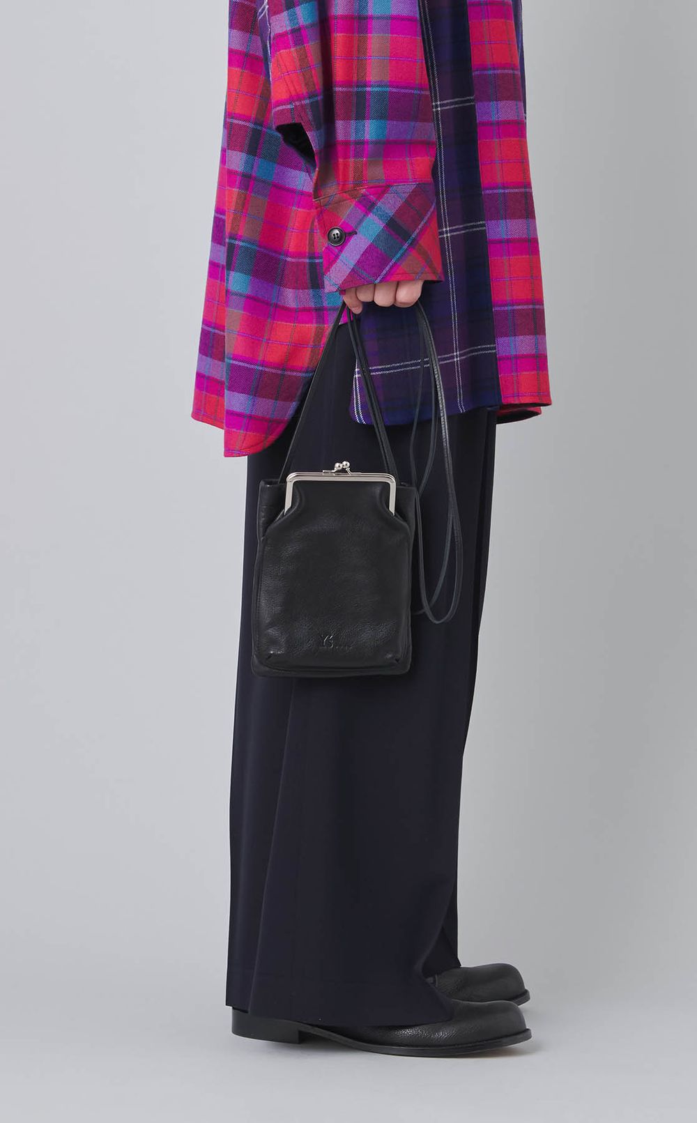 がま口ネックショルダーバッグ