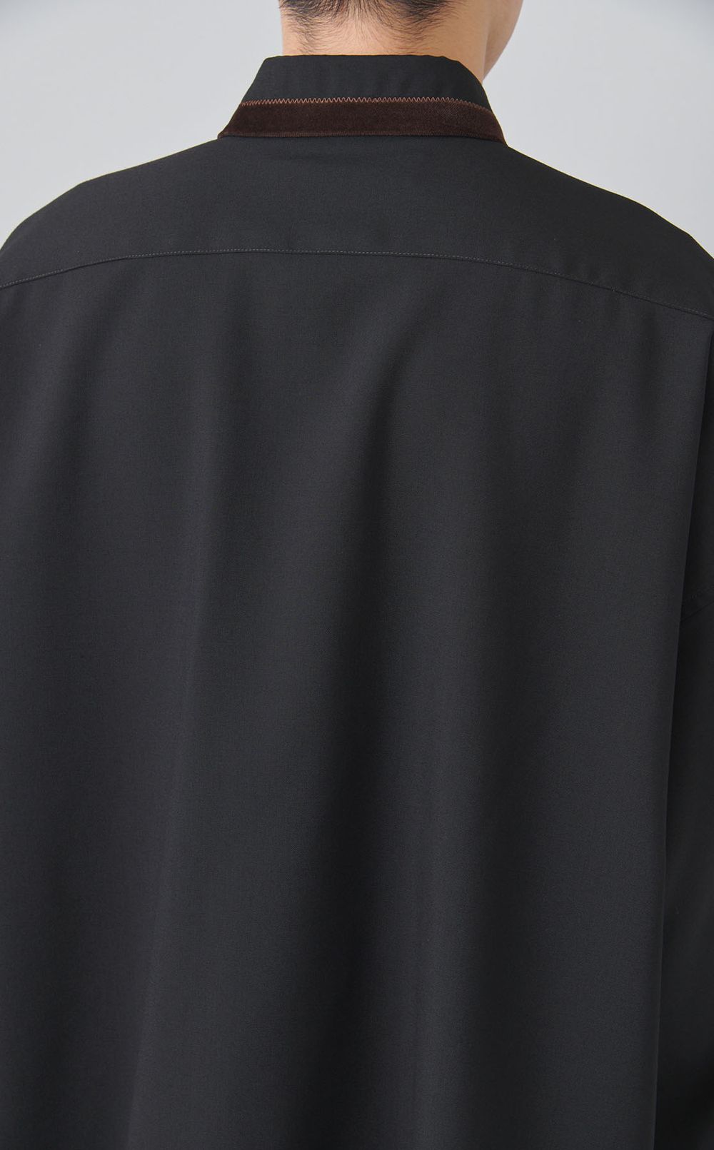 トロピカルウールパターンカラーシャツ