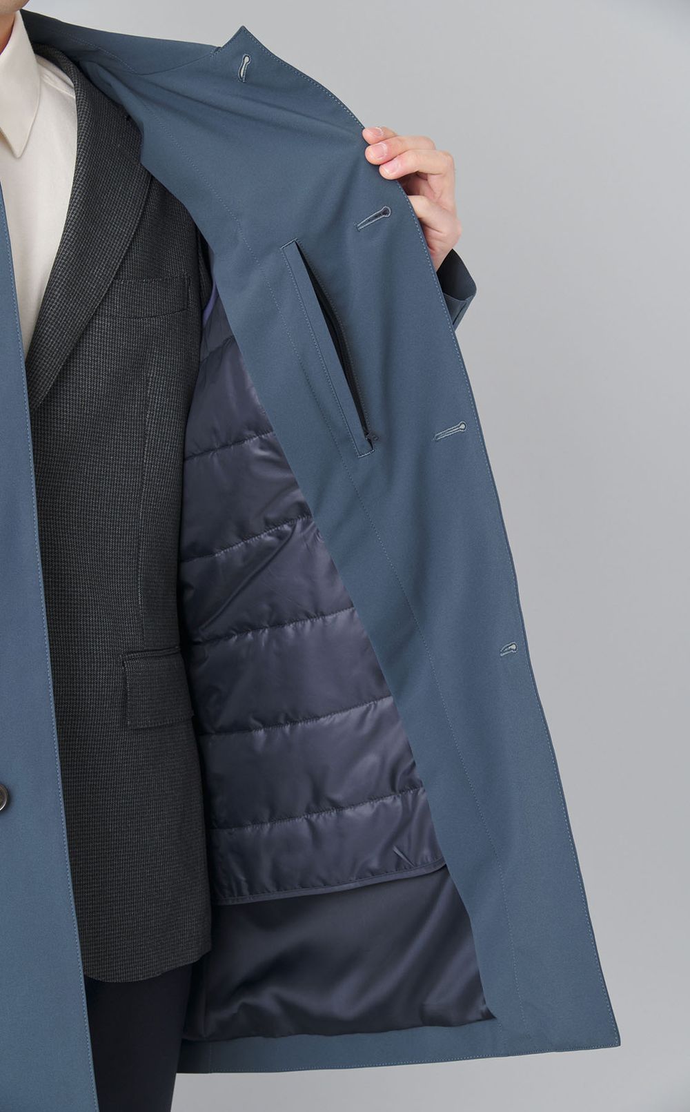 4wayストレッチウェザーショートコート