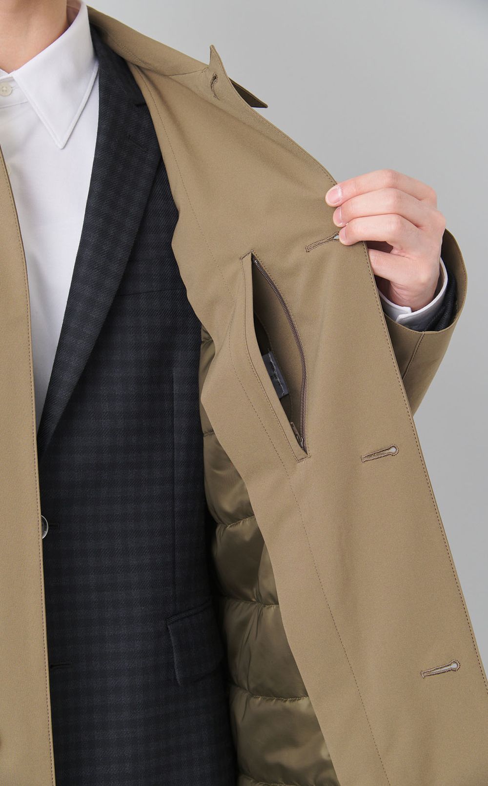 4wayストレッチウェザーショートコート