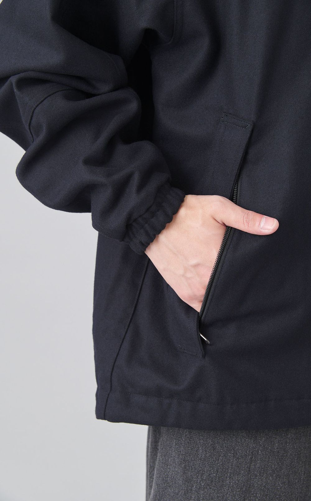 ウールメルトンハイドレナジャケット