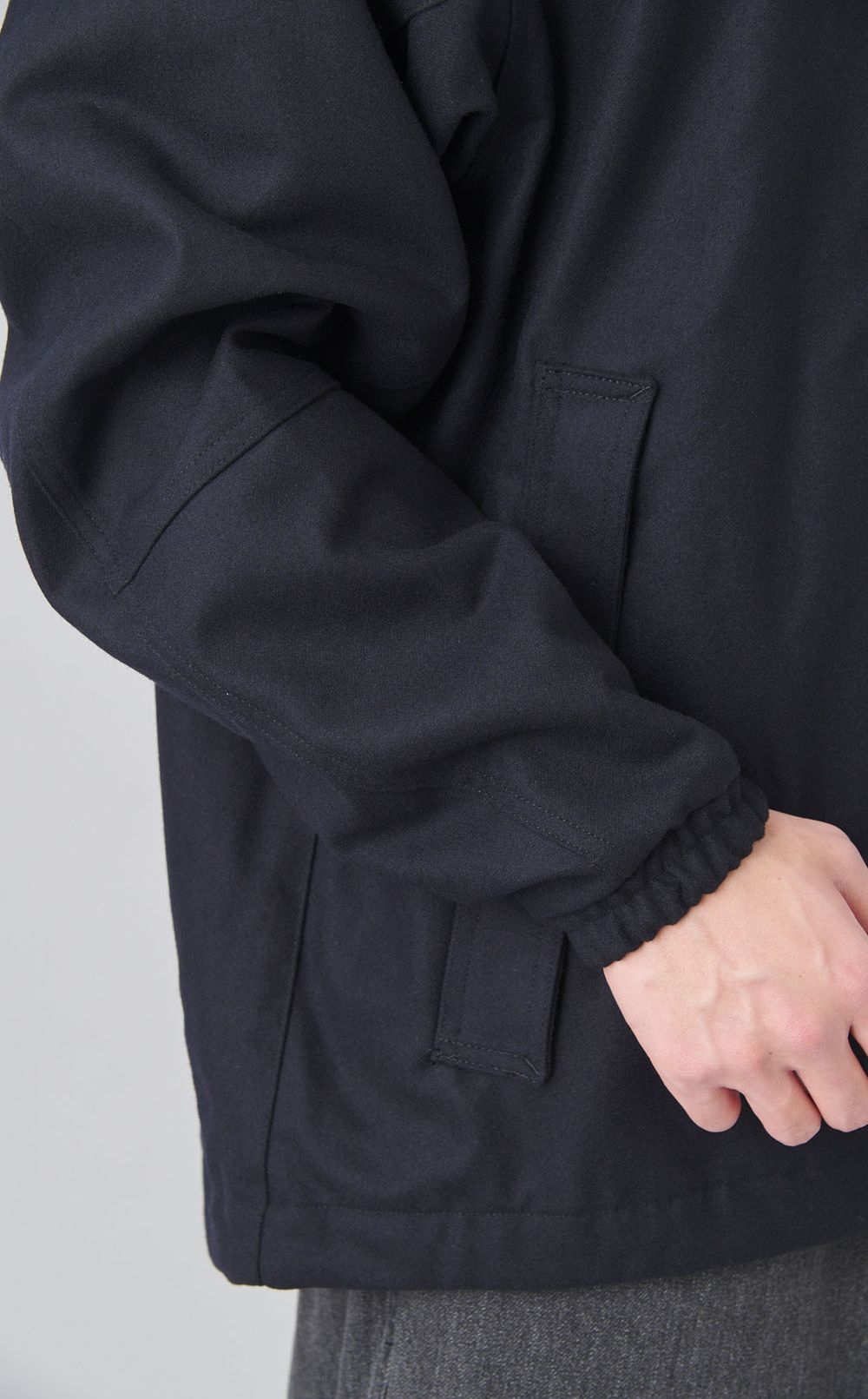 ウールメルトンハイドレナジャケット