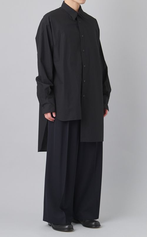 タイプライター二重カラーシャツ