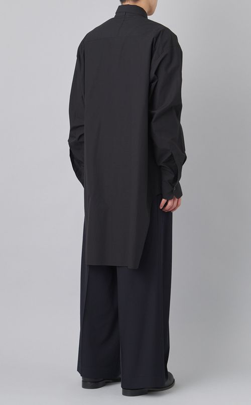 タイプライター二重カラーシャツ