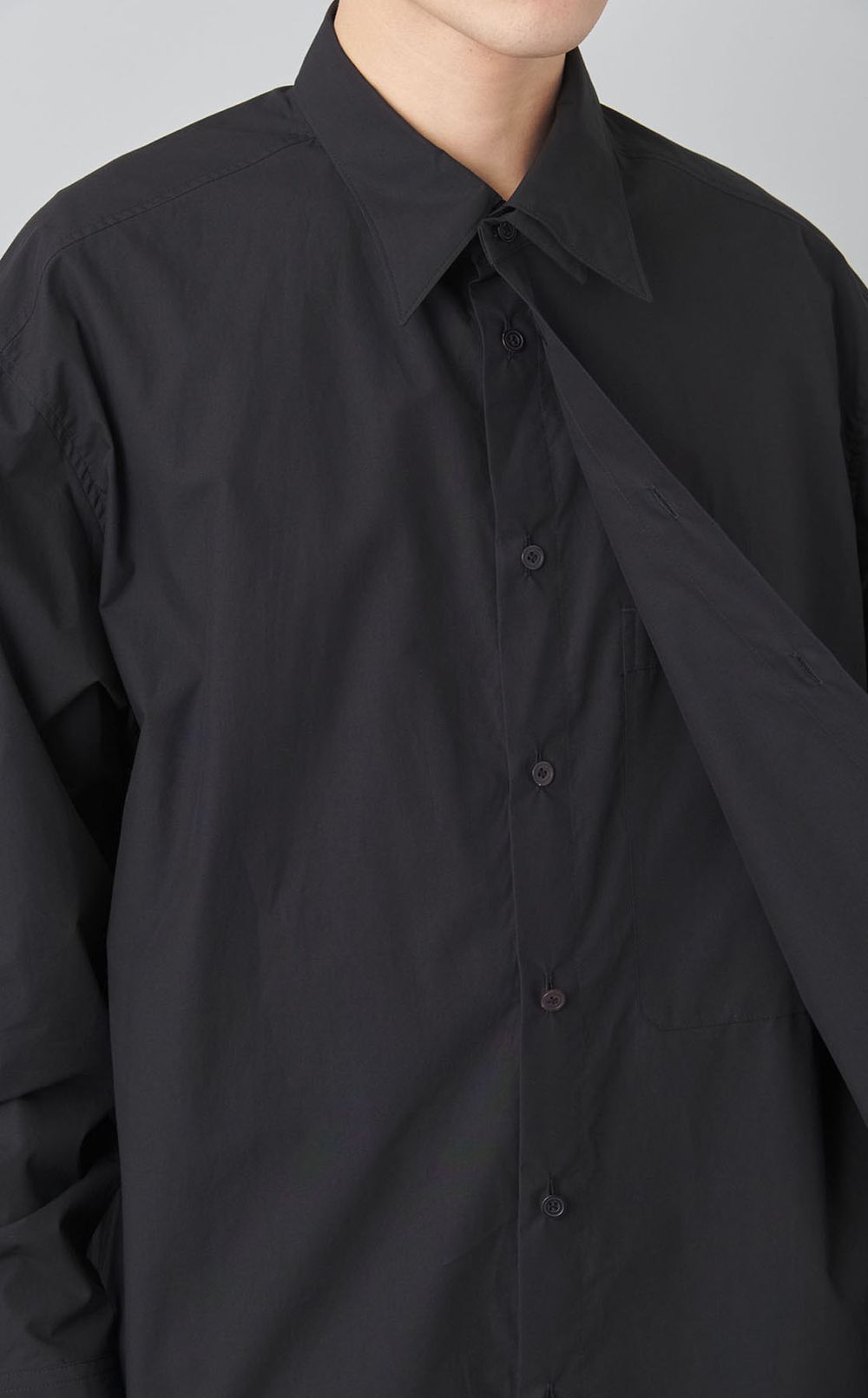 タイプライター二重カラーシャツ