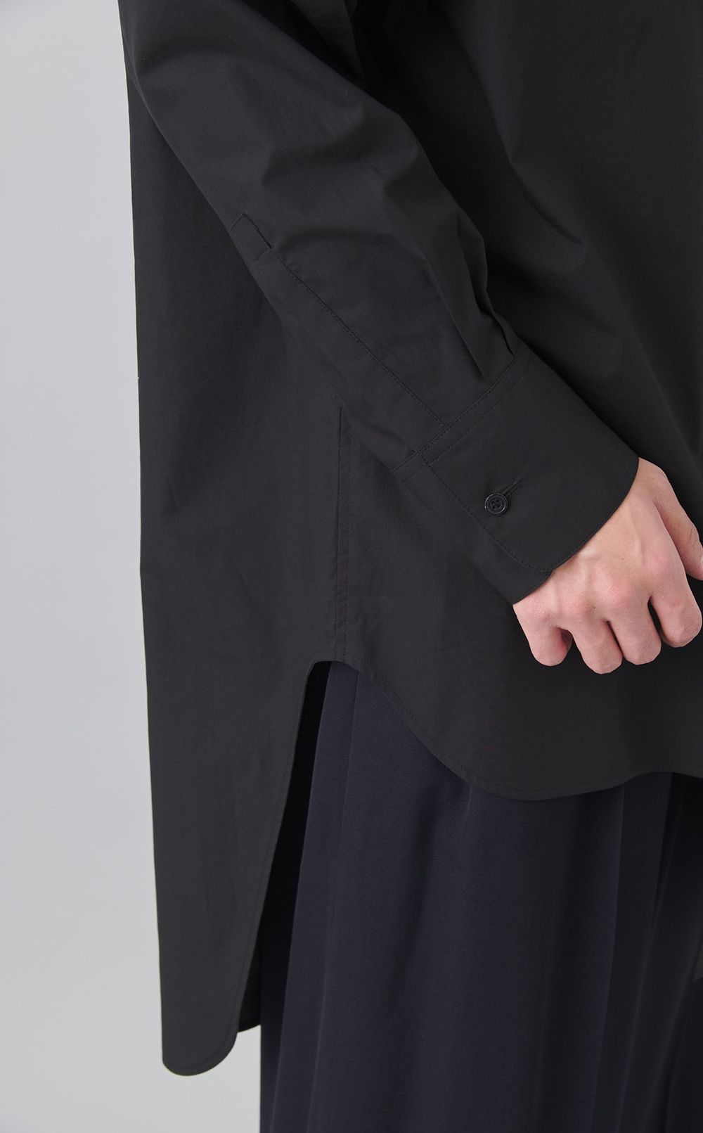 タイプライター二重カラーシャツ