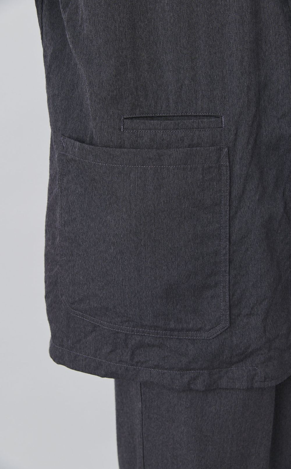 ウールギャバジン3パッチジャケット