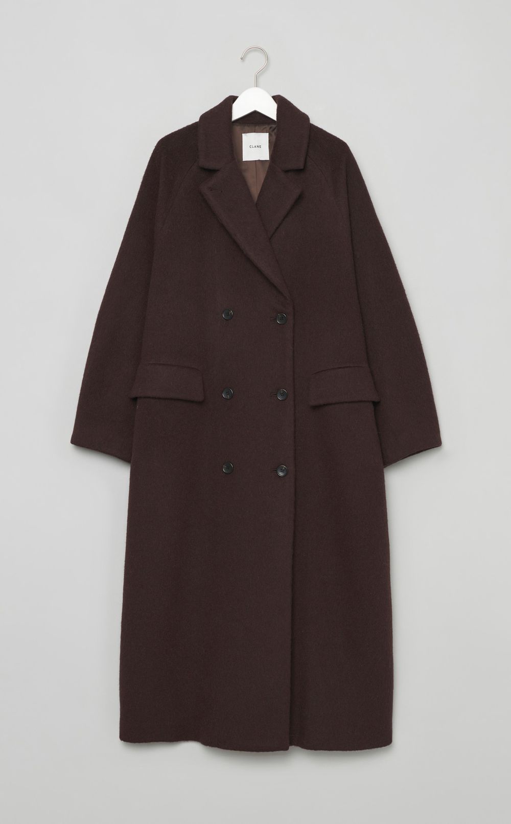 ダブルウールロングコート