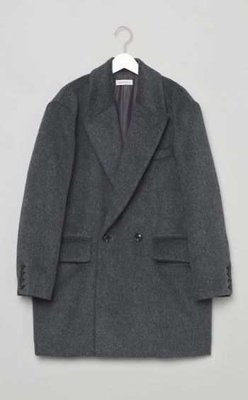 シャギージャケットコート