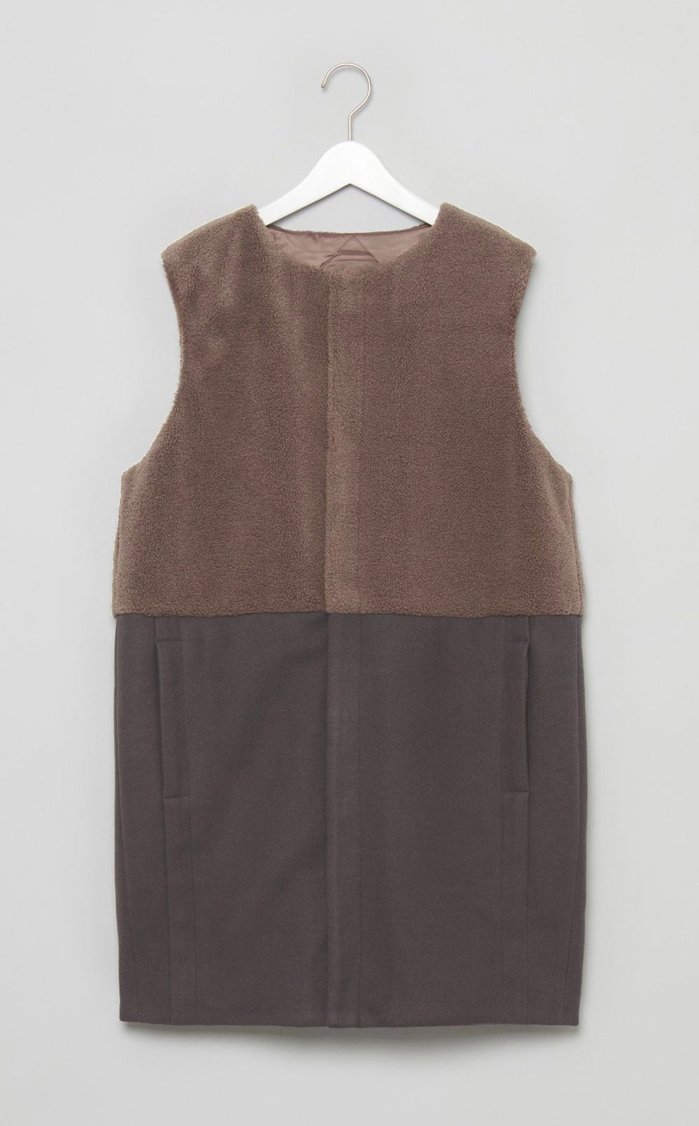 ボアフリースロングジレ