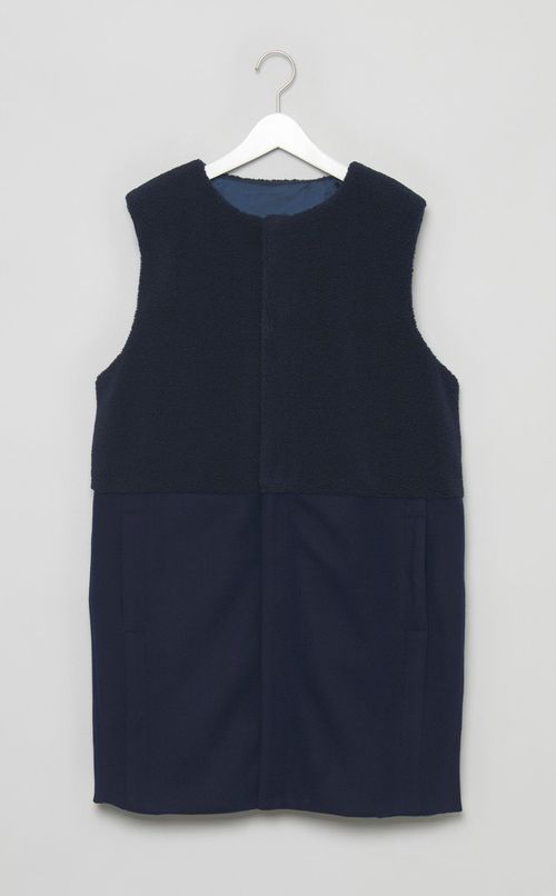 ボアフリースロングジレ