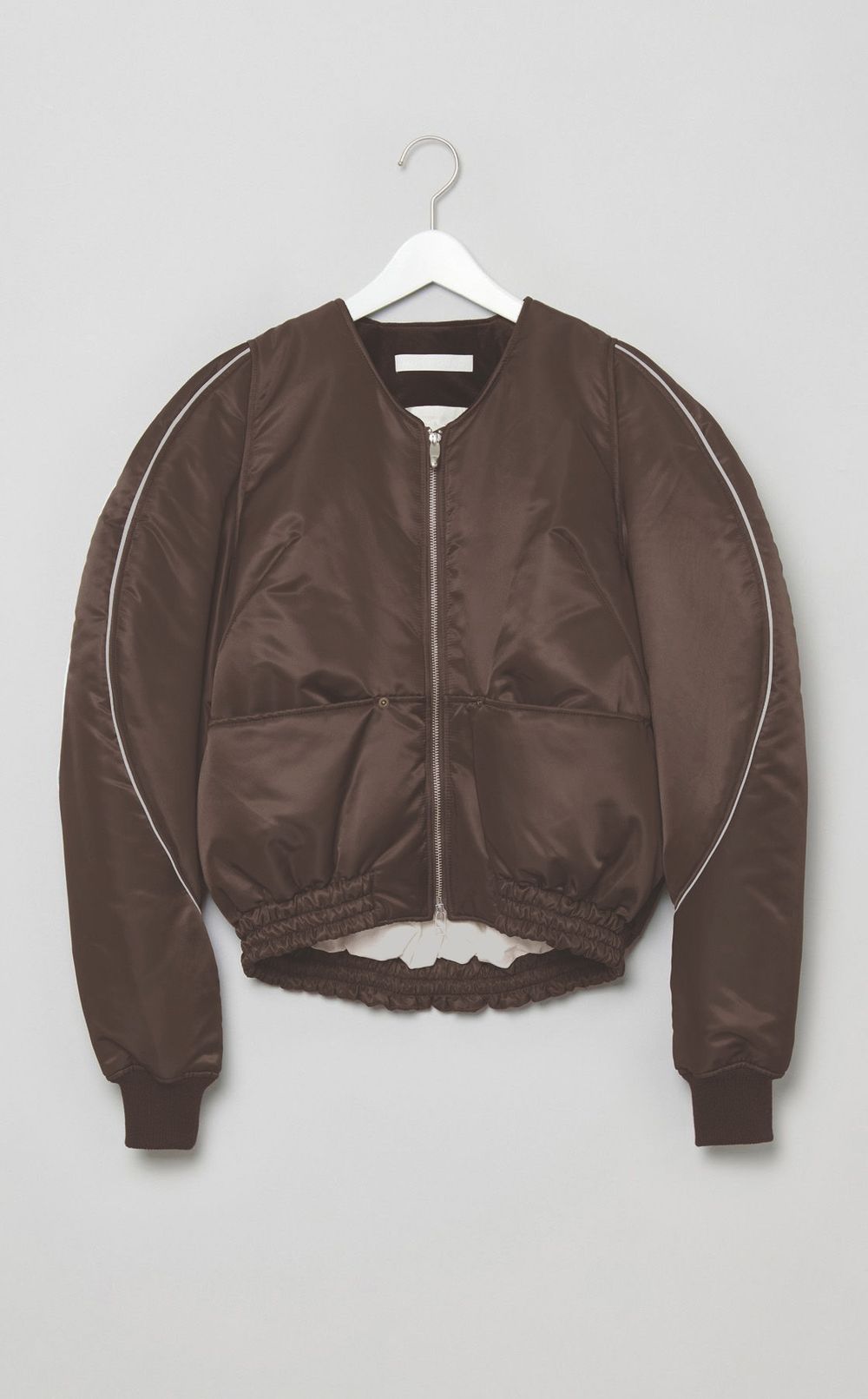 ラウンドシェイプ中綿ブルゾン