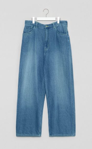 ルーズウィーブデニムパンツ