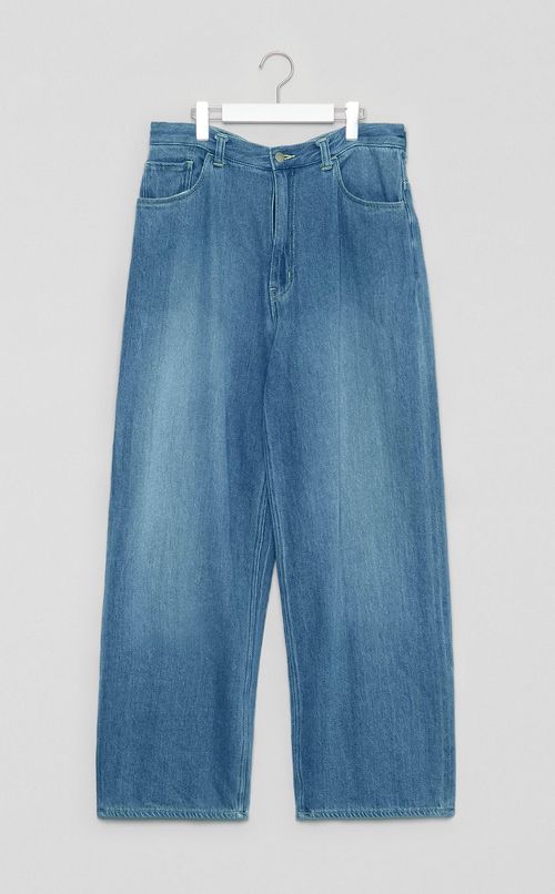 ルーズウィーブデニムパンツ