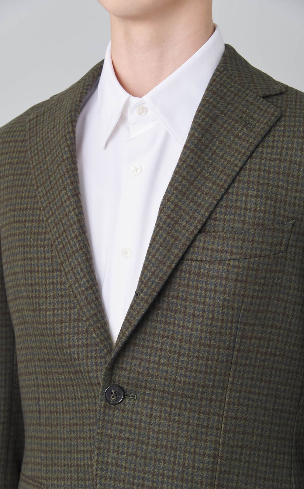 テーラードチェックジャケット