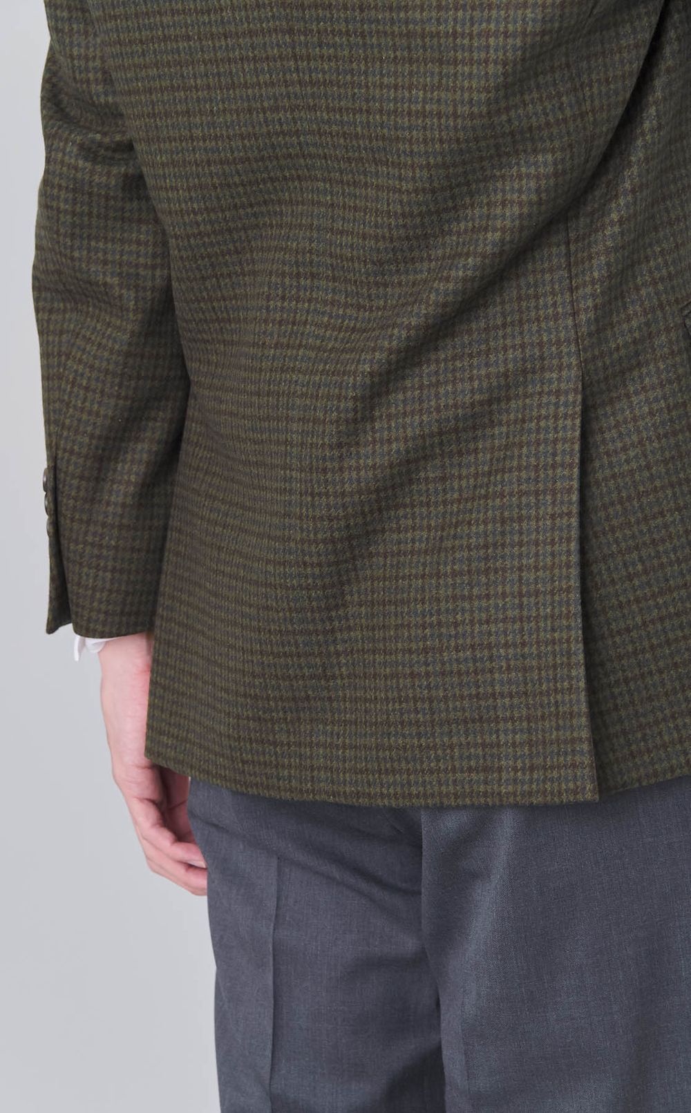 テーラードチェックジャケット